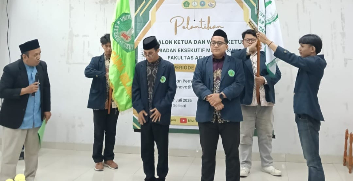Pelantikan Ketua dan Wakil Ketua BEM FAI UNIS Periode 2026-2027