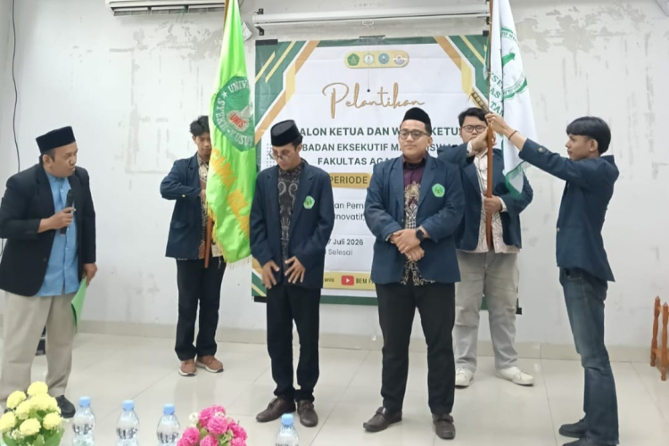 Pelantikan Ketua dan Wakil Ketua BEM FAI UNIS Periode 2026-2027
